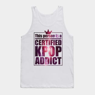 Certified KPOP Addict Tank Top